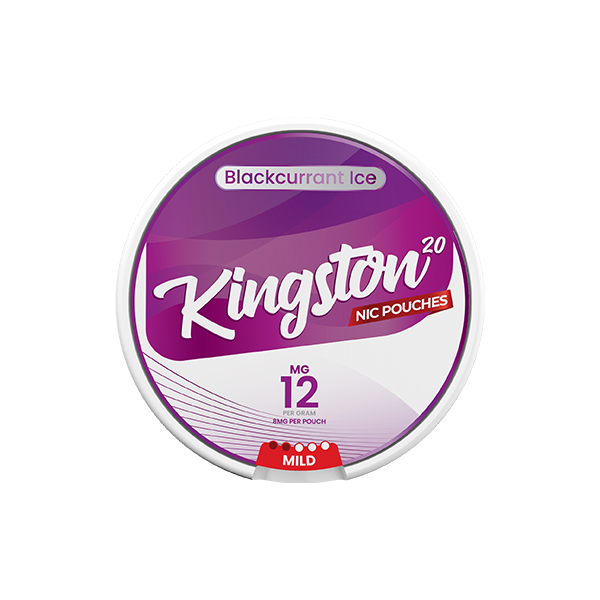 Pachet de 20 pungi Kingston 12 mg nicotină - Varietate de arome