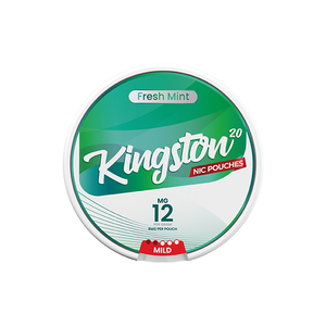 20-Pack Kingston 12mg Nicotine Pouches - Variety of Flavors