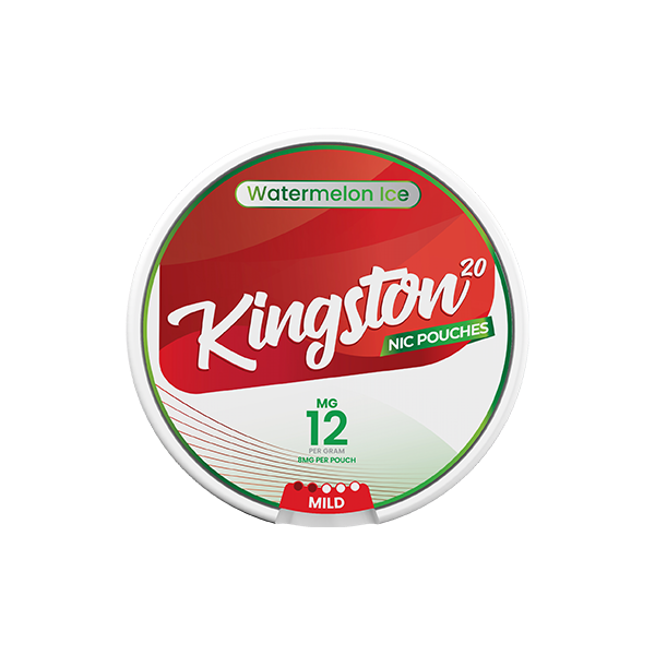 20-Pack Kingston 12mg Nicotine Pouches - Variety of Flavors