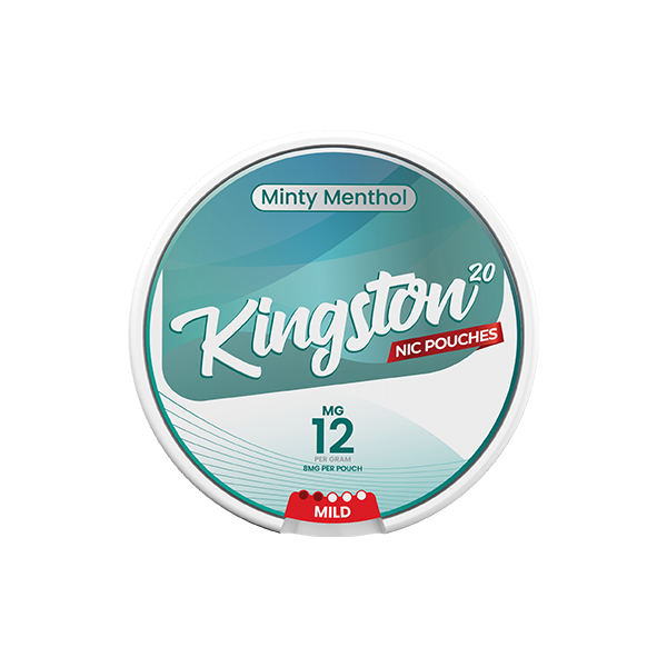 20-Pack Kingston 12mg Nicotine Pouches - Variety of Flavors