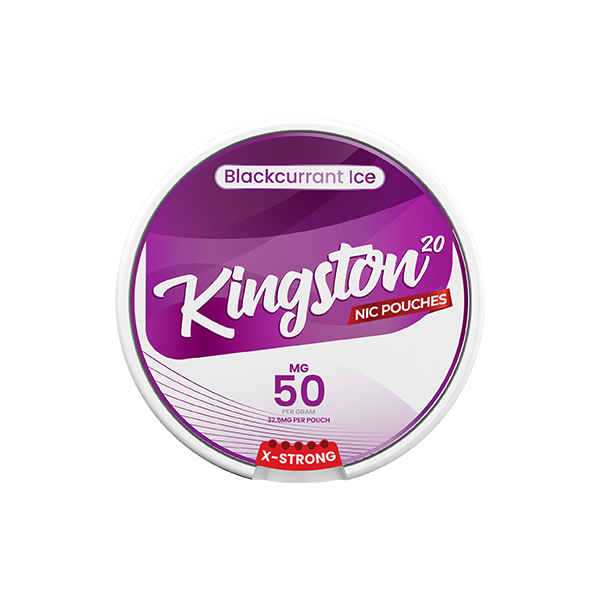 Kingston 50mg Nicotine Pouches - 20 Flavourful Options - Nicotine Pouches