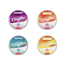 Load image into Gallery viewer, Kingston 50mg Nicotine Pouches - 20 Flavourful Options
