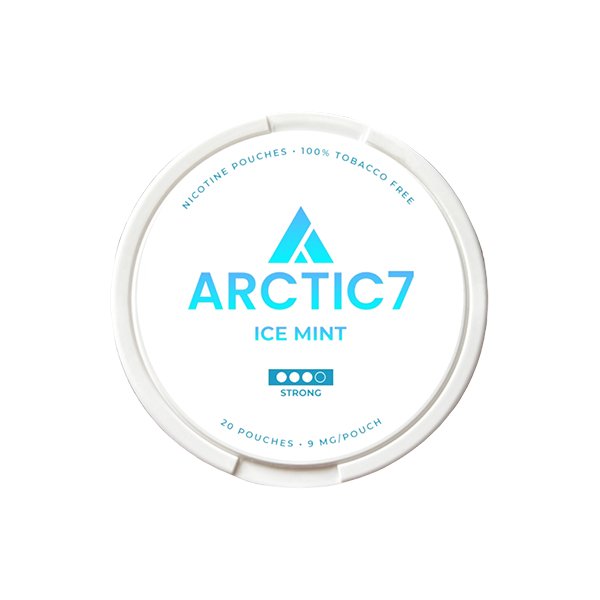 Arctic7 Ice Mint Slim Nicotine Pouches - 9mg Strength, 20 Pack - Nicotine Pouches