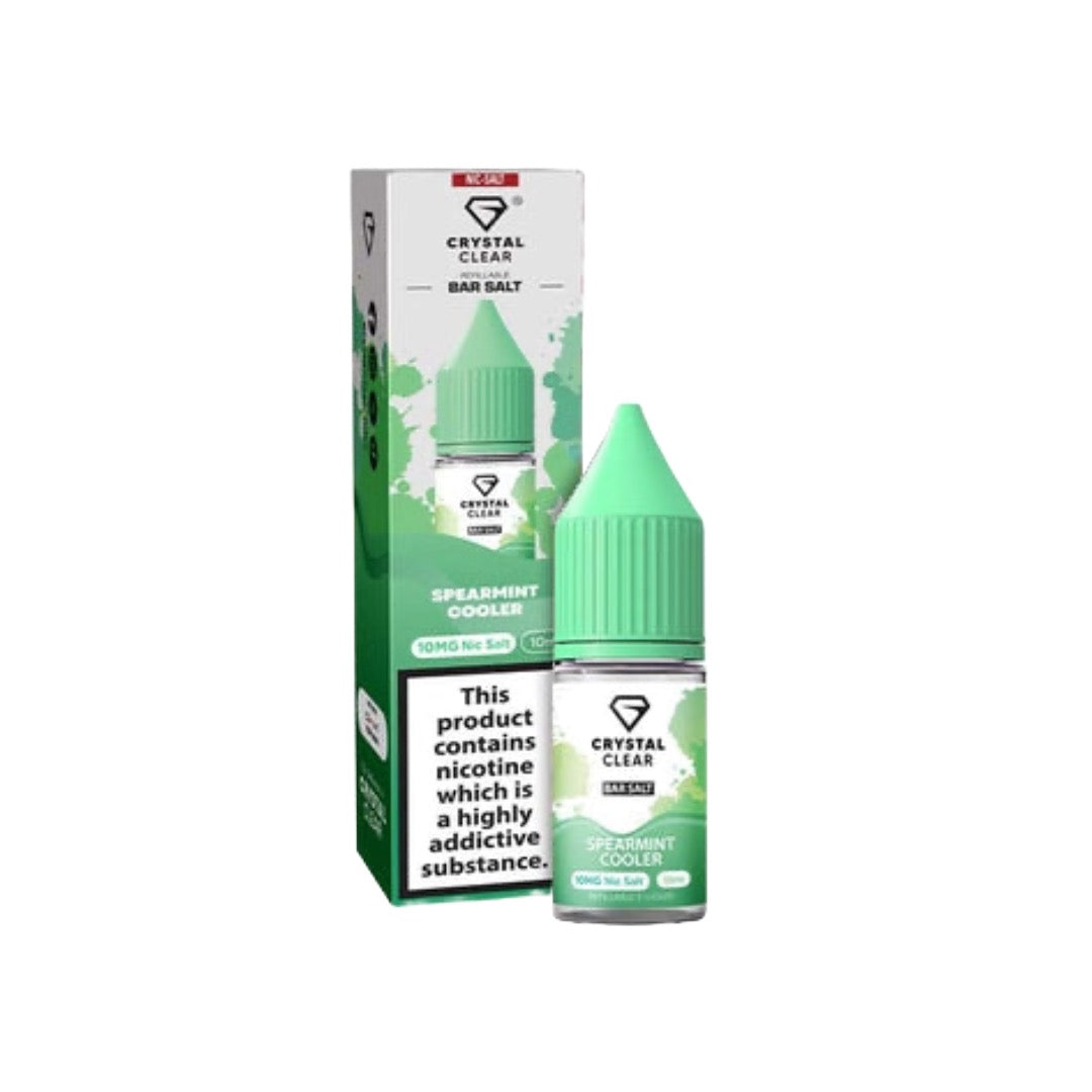Crystal Clear 10mg Nic Salt E-Liquid 10ml (50VG/50PG)