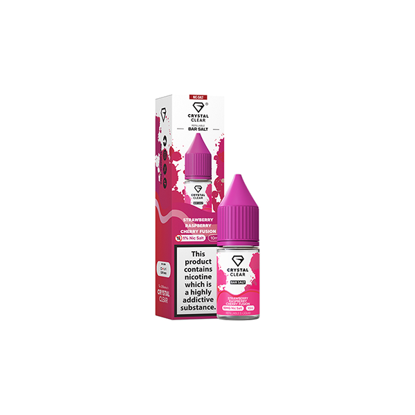 Crystal Clear 10mg Nic Salt E-Liquid 10ml (50VG/50PG)