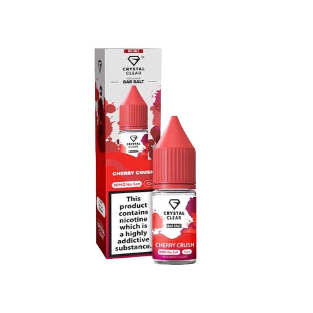 Crystal Clear 10mg Nic Salt E-Liquid 10ml (50VG/50PG)