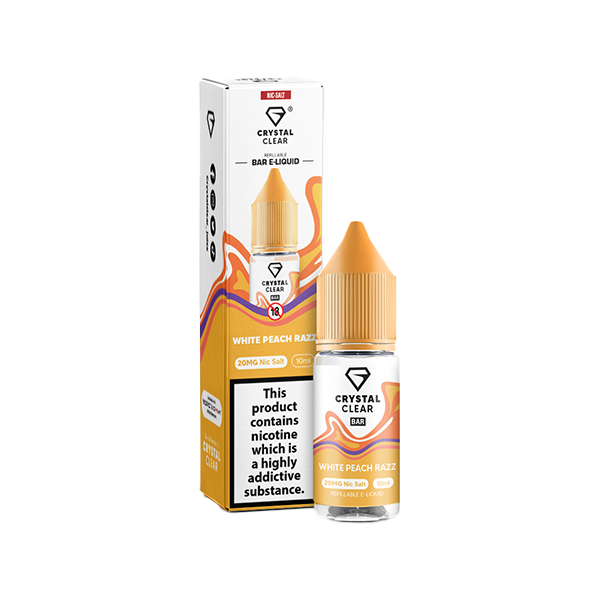 Load image into Gallery viewer, Crystal Clear 10mg Nic Salt E-Liquid 10ml (50VG/50PG)
