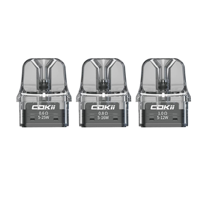 Cápsulas de reposição Cokii Lux 2ml - 3 unidades (0,6Ohm, 0,8Ohm, 1,0Ohm)