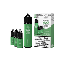 Charger l&#39;image dans la visionneuse de galerie, Imp Jar Max 60 ml Longfill avec 3 boosters de sel de nicotine - Personnalisez votre expérience de vapotage
