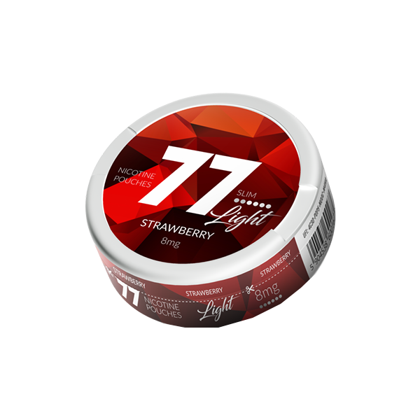 77 sachets de nicotine Slim Light - 8 mg, 20 sachets discrets