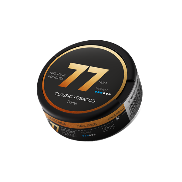 Load image into Gallery viewer, 77 Slim Medium Nicotine Pouches - 20mg Strength, 20 Pouches - Variety of Flavours
