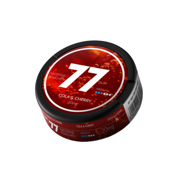 Load image into Gallery viewer, 77 Slim Medium Nicotine Pouches - 20mg Strength, 20 Pouches - Variety of Flavours
