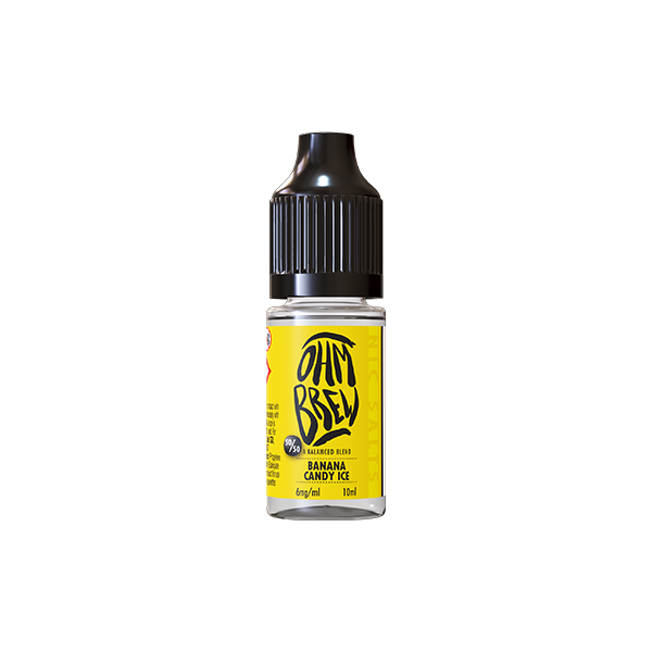 3 mg Ohm Brew līdzsvarots maisījums, 10 ml niķa sāļi (50VG/50PG)