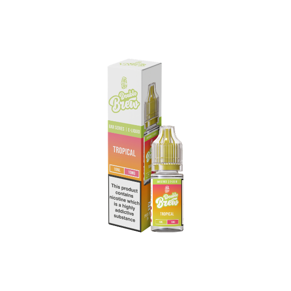 Ohm Brew Bar Series Double Brew 10ml 10mg Nic Salts - Indulge in Authentic Coffee Flavor