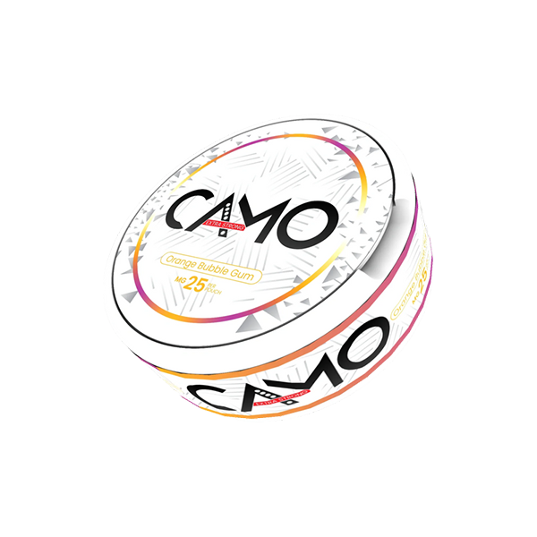 Camo 25mg Nicotine Pouches - 20 Discreet Flavors - Nicotine Pouches