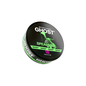 Tobacco-Free 6mg Ghost Nicotine Pouches - 20 Slim Pouches with Flavor Variety