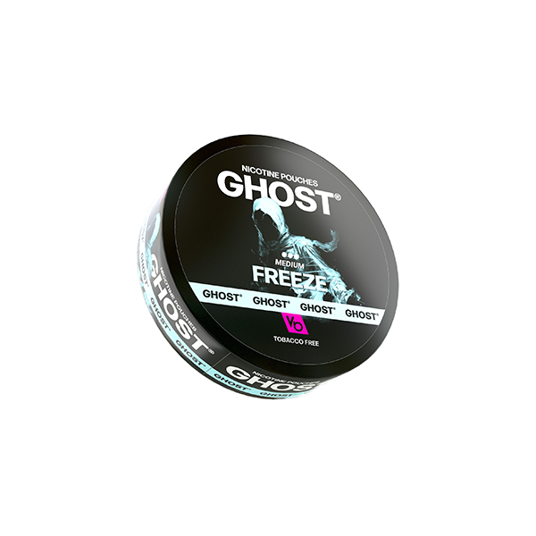 Sachets de nicotine sans tabac Ghost 16 mg de force moyenne - 20 pièces
