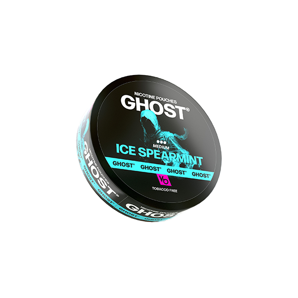 Sachets de nicotine sans tabac Ghost 16 mg de force moyenne - 20 pièces