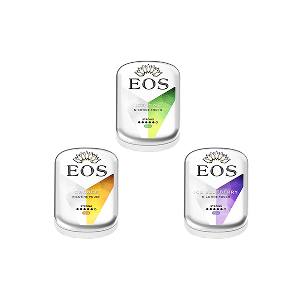 EOS 15mg Poches de Nicotine Premium - 20 Compte