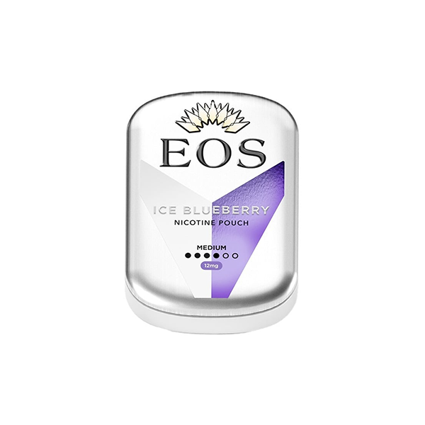 EOS Sachets de nicotine 12 mg saveur menthe et fruits - 20 sachets fins