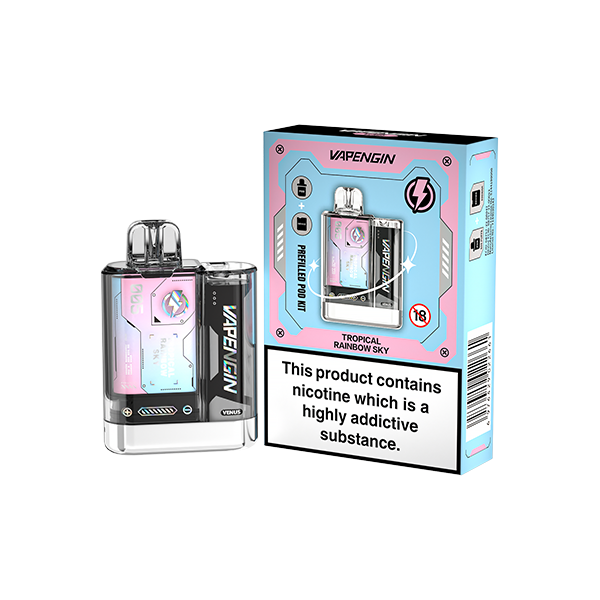 Vapengin Venus Pod Vape Kit + 1x 20mg Pod Prrempli 2ml Vapengin Venus Pod Vape Kit + 1x 20mg Pod Prrempli 2ml