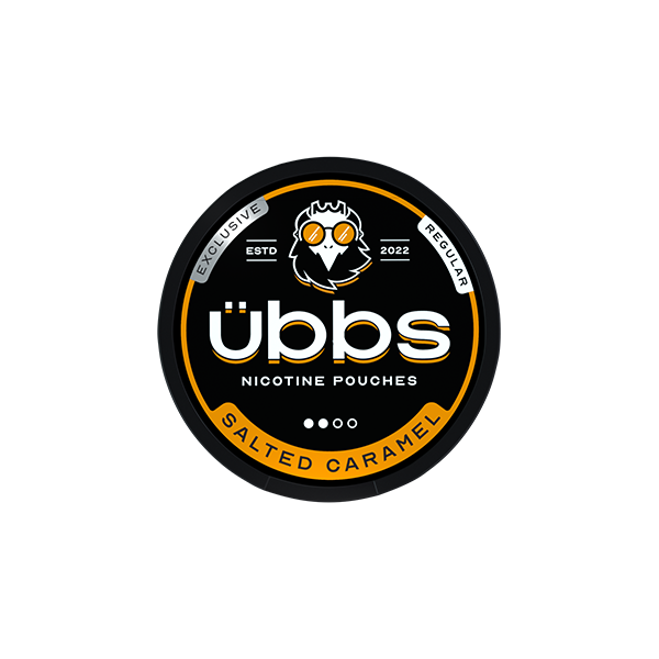 Übbs 6mg Salted Caramel Nicotine Pouches - 20 Tobacco-Free Pouches - Nicotine Pouches