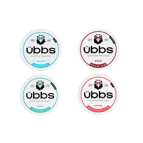 Ultimate 40-Can Ubbs Nicotine Pouch Bundle: Strong & Max 11mg & 14mg Flavors for Exceptional Value - Nicotine Pouches