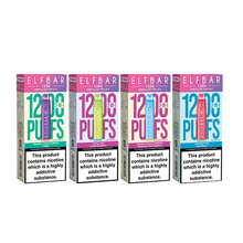 Load image into Gallery viewer, ELF Bar 1200 Rechargeable Prefilled Pod Kit - 20mg Nic Salt, 1200 Puffs, Multiple Flavors
