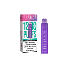 Load image into Gallery viewer, ELF Bar 1200 Puff Rechargeable Pod Kit - 20mg Nicotine, Dual Flavor Options
