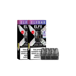 Elf Bar ELFX Cápsulas Vazias Recarregáveis 2ml - 3 pcs