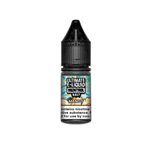 Load image into Gallery viewer, 20mg Ultimate E-liquid Menthol Nic Salts 10ml (50VG/50PG)
