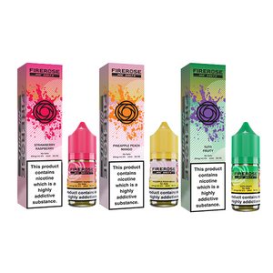 Elux Firerose 5000 Sales de nicotina 10 ml - 10 mg (50 VG/50 PG) para una experiencia de vapeo suave