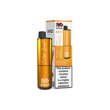 Load image into Gallery viewer, IVG 2400 Puffs Disposable Vape - 20mg Salt Nicotine - 4 Flavors in 1 Device
