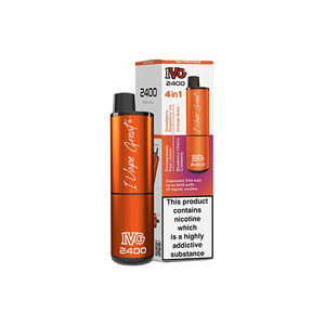 IVG 2400 Puffs Disposable Vape - 20mg Salt Nicotine - 4 Flavors in 1 Device