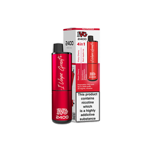 Load image into Gallery viewer, IVG 2400 Puffs Disposable Vape - 20mg Salt Nicotine - 4 Flavors in 1 Device
