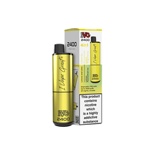 Load image into Gallery viewer, IVG 2400 Puffs Disposable Vape - 20mg Salt Nicotine - 4 Flavors in 1 Device
