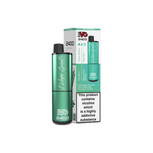 Load image into Gallery viewer, IVG 2400 Puffs Disposable Vape - 20mg Salt Nicotine - 4 Flavors in 1 Device
