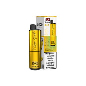 IVG 2400 Puffs Disposable Vape - 20mg Salt Nicotine - 4 Flavors in 1 Device