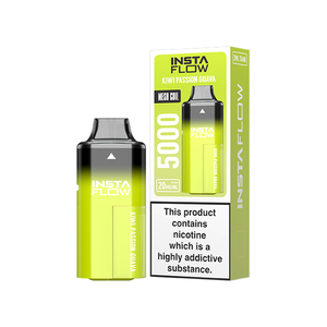 Kit de vape jetable rechargeable Instaflow 5000 de 20 mg avec 5000 bouffées