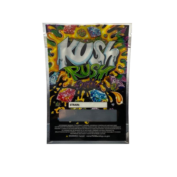 Sac en Mylar imprimé 3,5 g grand