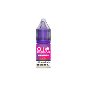 Sales de nicotina OXVA Passion de 10 mg - E-líquido de 10 ml (50 VG/50 PG)