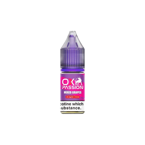 20 mg OXVA Passion Nic Salt E-Liquid – 10 ml Premium-Vape-Saft (50VG/50PG)