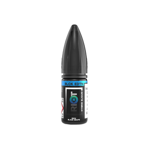 E-líquido Riot Squad Black Edition 10 mg de sal de nic - 10 ml (50VG/50PG)