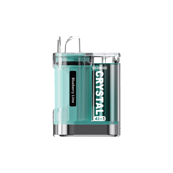 SKE Crystal 2400 Puffs 4in1 Rechargeable Vape Kit with Flavour Variety