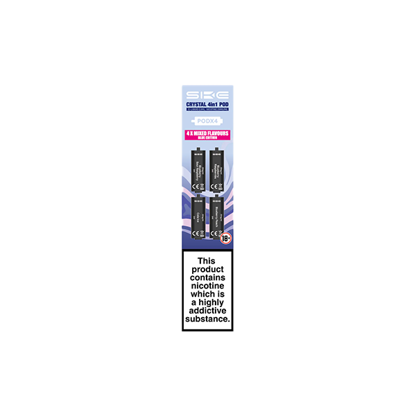 Load image into Gallery viewer, 20mg SKE Crystal 4in1 2400 Replacement Pods 2400 Puffs
