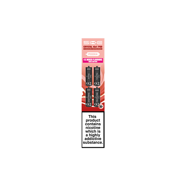 Load image into Gallery viewer, 20mg SKE Crystal 4in1 2400 Replacement Pods 2400 Puffs
