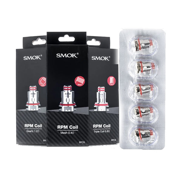 Bobinas de Substituição Smok RPM - 0.6Ω/0.4Ω/1.2Ω/1.0Ω