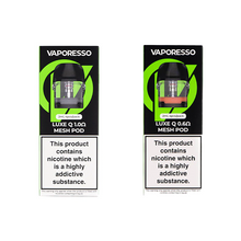 Load image into Gallery viewer, Vaporesso Luxe Q Replacement Pods - (0.6Ω/1.0Ω)
