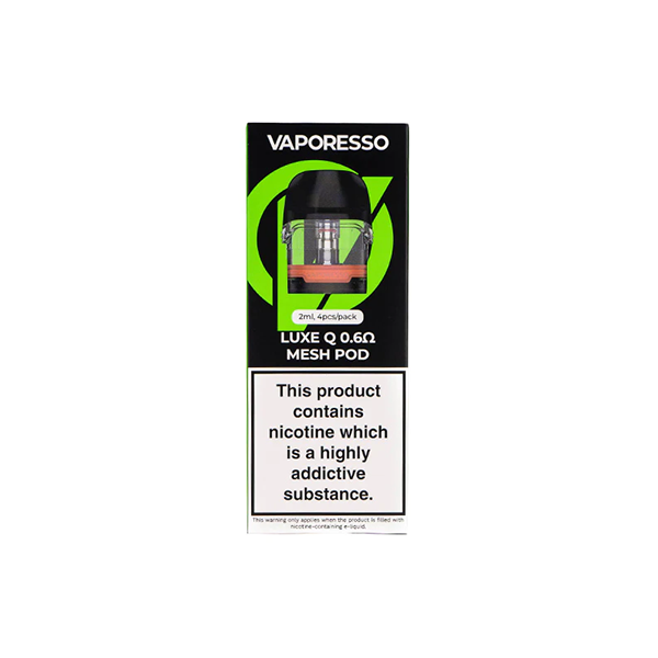 Vaporesso Luxe Q Ersättningspoddar - (0.6Ω/1.0Ω)