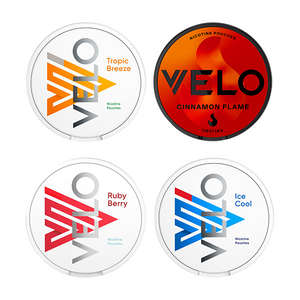 Sachets de nicotine forte Velo Slim 10 mg - 20 options de saveurs rafraîchissantes
